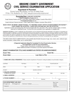 broome county government application
